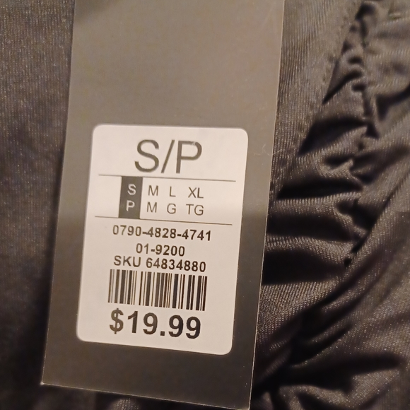 4/$60 Black Ruched Bodysuit - Size Small - Picture 8 of 8